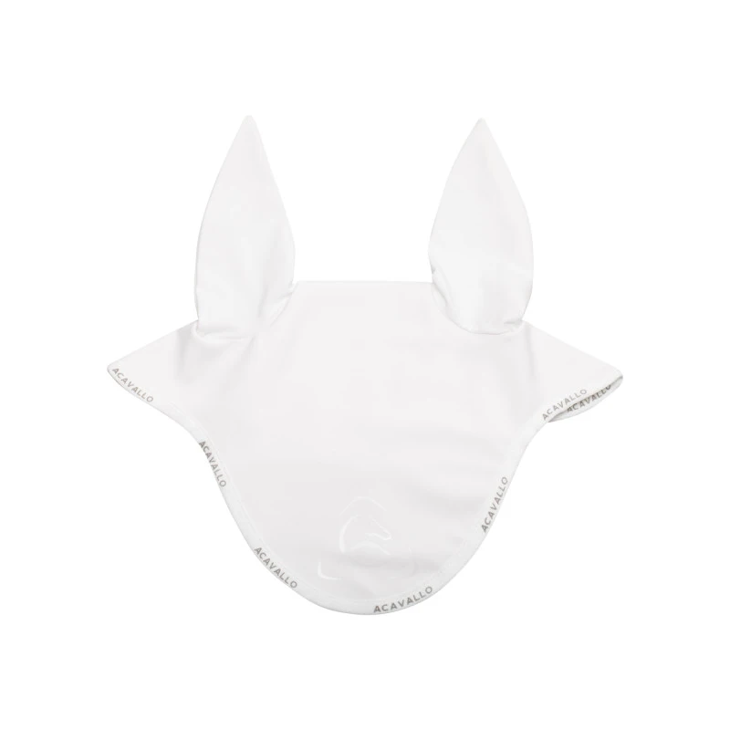 Elastane fly veil silicone logo