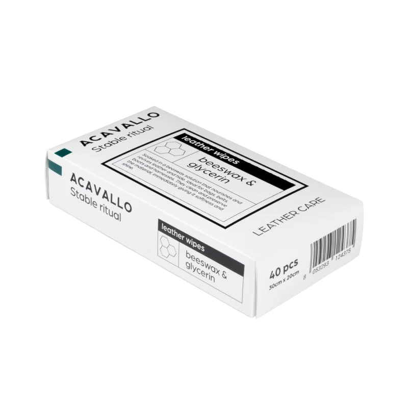 Lingettes cuir à la cire d’abeille 40 pcs
