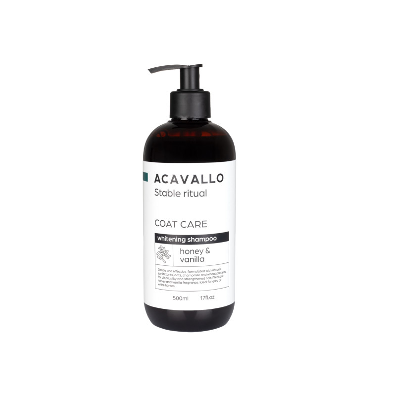 Honey and vanilla shampoo for grey horses 500ml