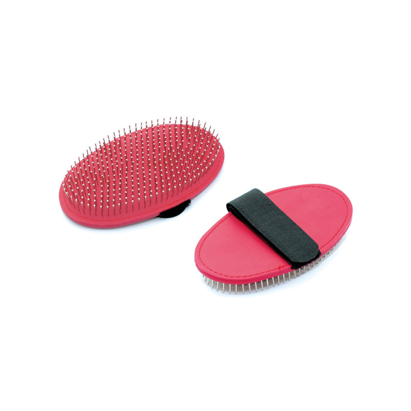 Grooming Comb With Metal Pins