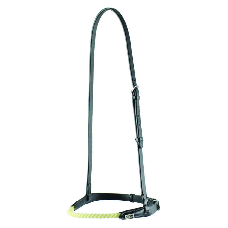 Muzzle noseband braided rope