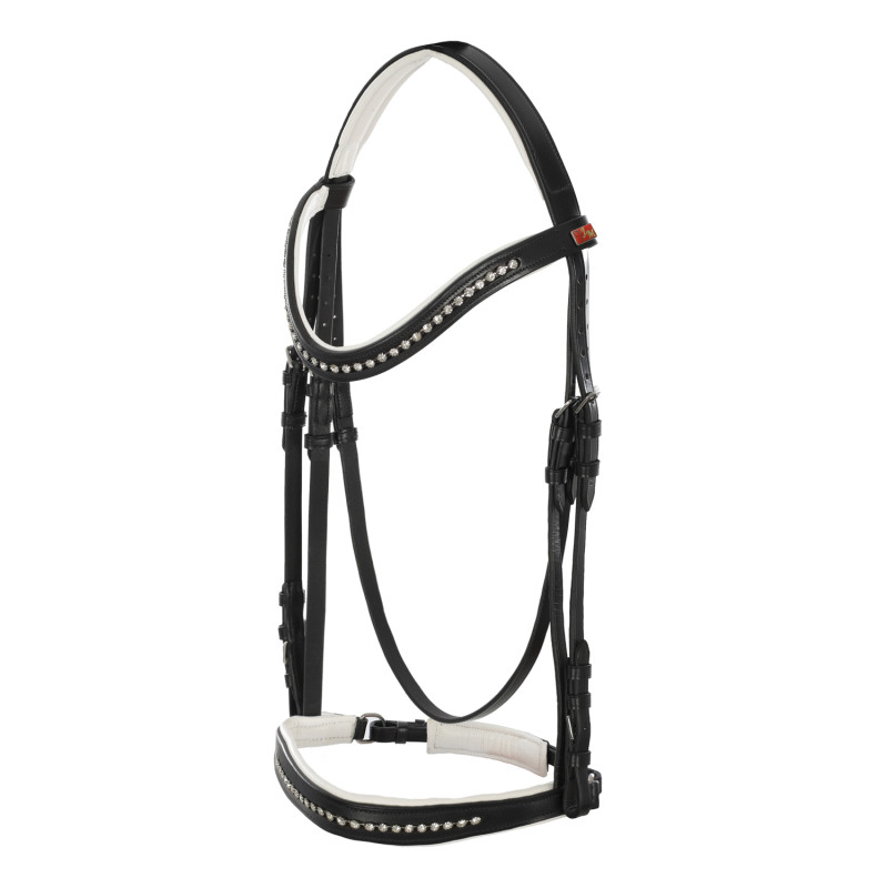 Dressage Noseband With Rhinestones