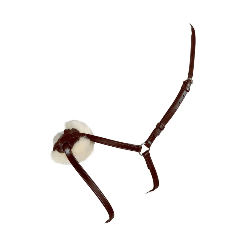 Leather figure eight noseband bridle