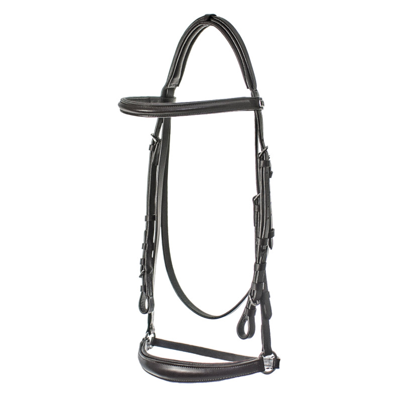 Headpiece With German Noseband With Small Rings
