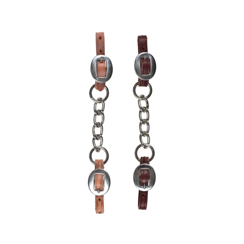 Latigo 1/2" Curb Single Chain Ss Buckle