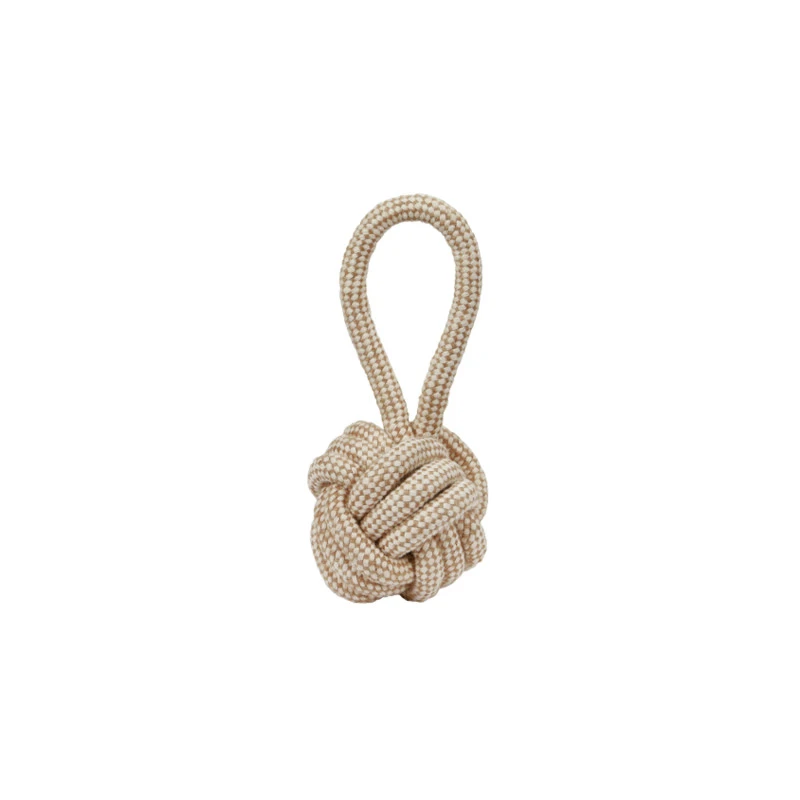 Piłka z liny jutowej XL 31 cm Ø12 cm