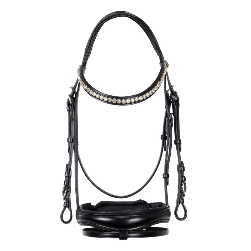 English leather bridle with glitter NEW