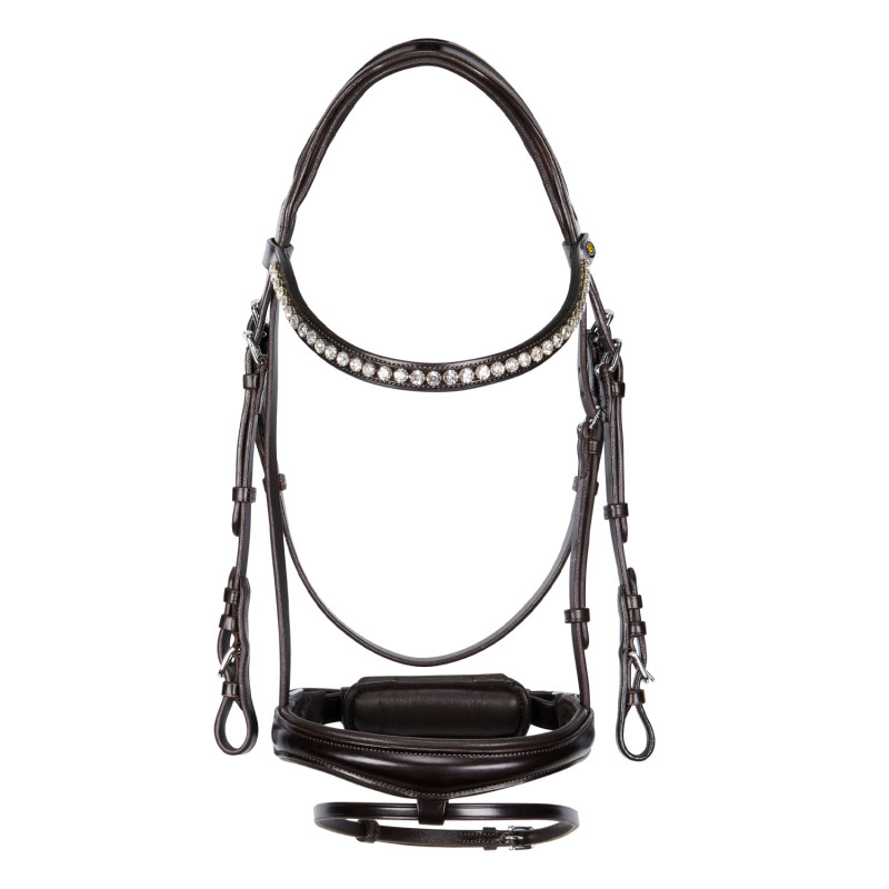 English leather bridle with glitter NEW