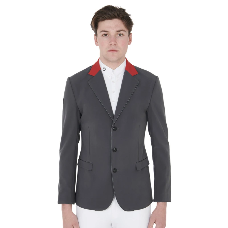 Men's competition jacket with three buttons