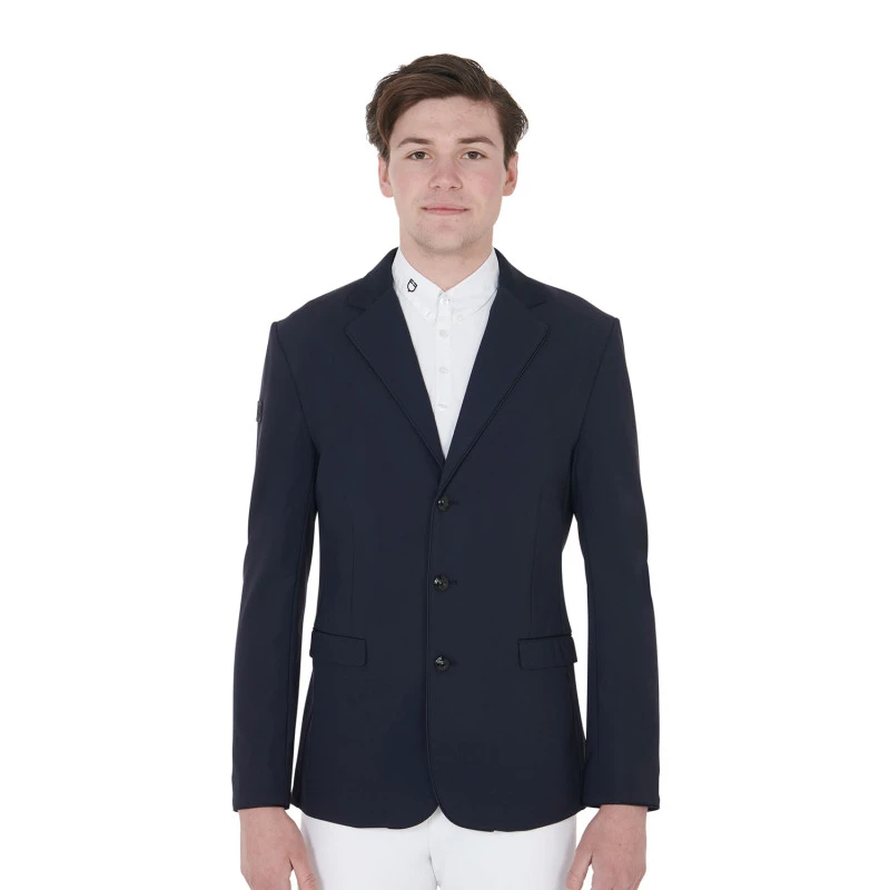 Men's competition jacket with three buttons