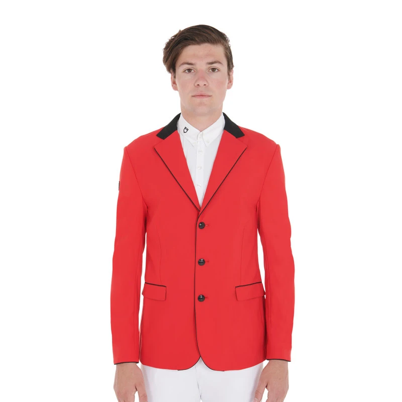 Men's competition jacket with three buttons