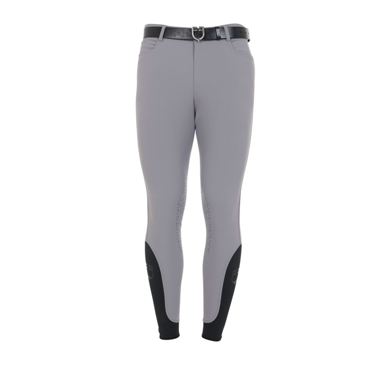 Men's slim fit grip breeches with logo