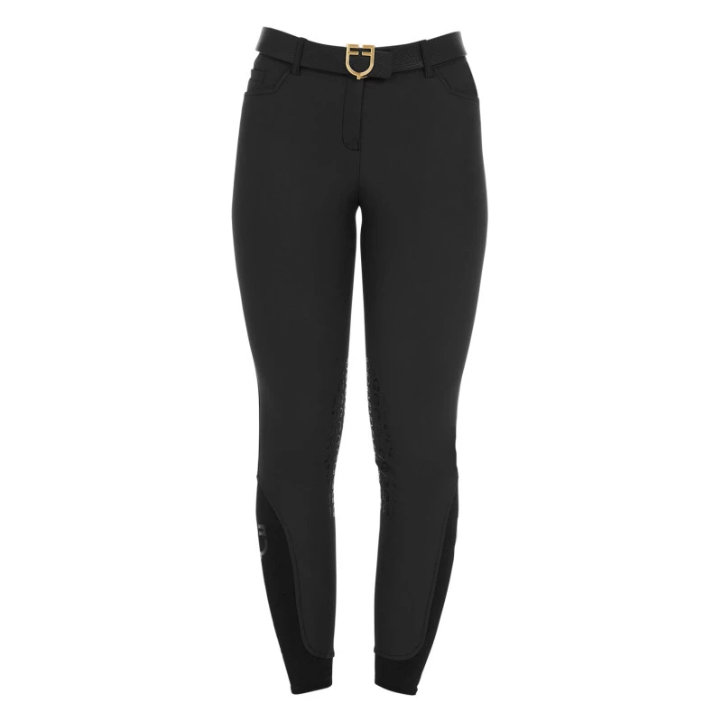 Pantalones de mujer slim fit grip con logo Equestro