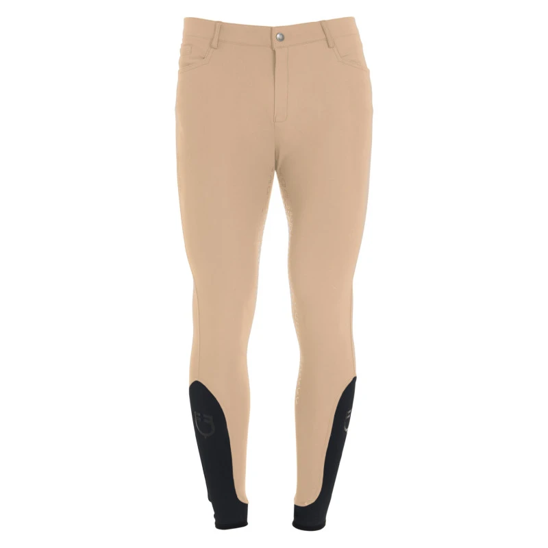 Heren slim fit rijbroek met full grip