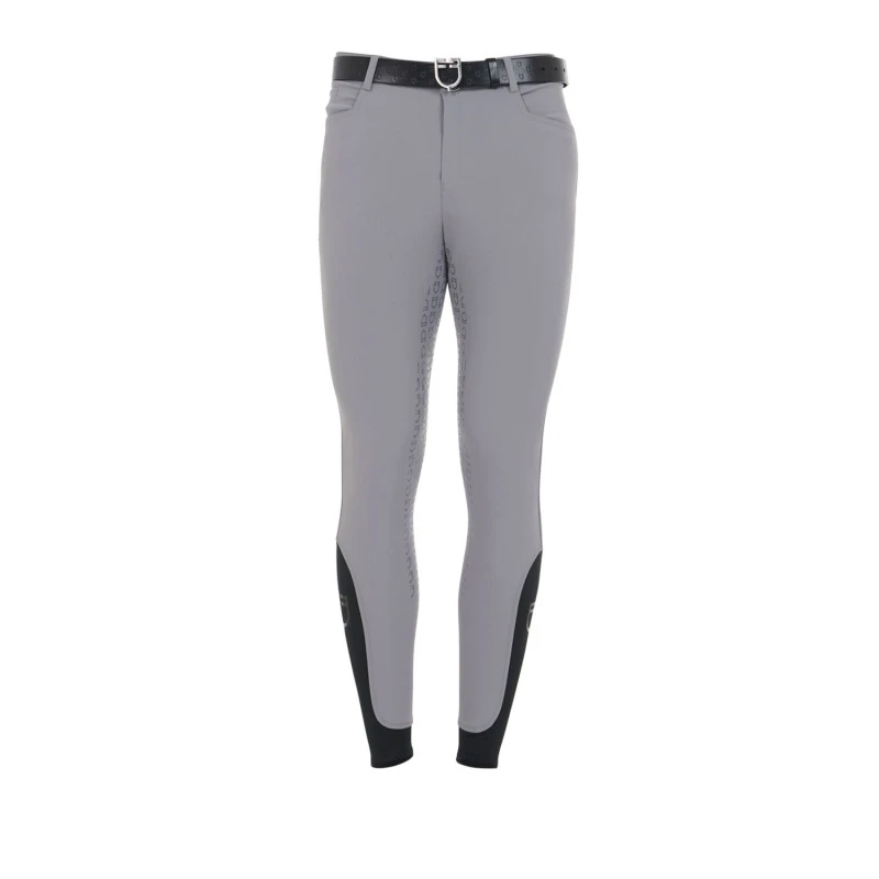 Heren slim fit rijbroek met full grip