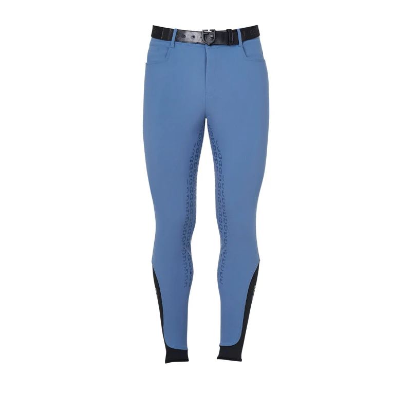Heren slim fit rijbroek met full grip