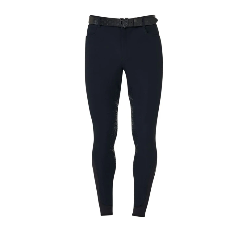 Heren slim fit rijbroek met full grip