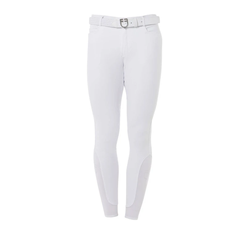 Heren slim fit rijbroek met full grip