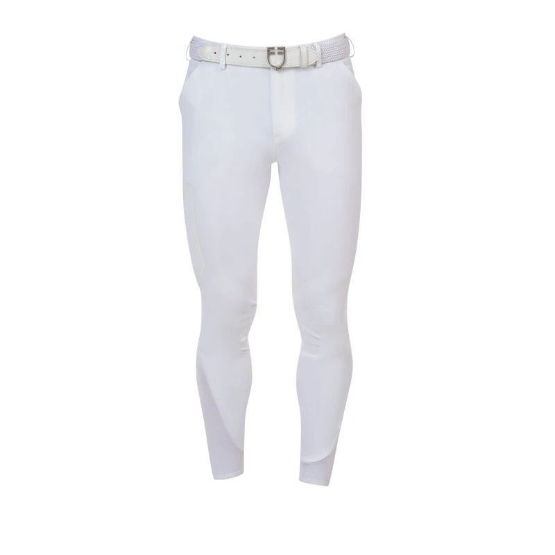 Equestro Ridertechnology men's slim fit breeches heat-sealed seams