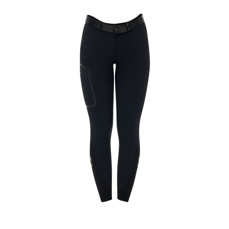 Equestro Ridertechnology Damen-Slim-Fit-Reithose mit hitzeversiegelten Nähten