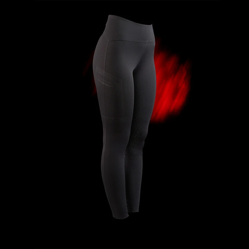 Equestro Ridertechnology Damen High-Waist Vollbesatz-Leggings