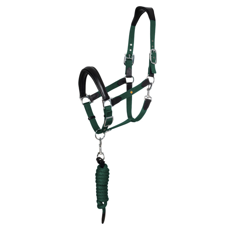 Ergonomic Halter With Leather Inserts