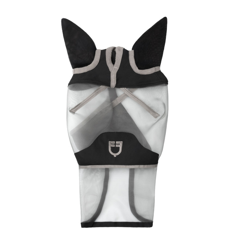 Full face fly mask with logo