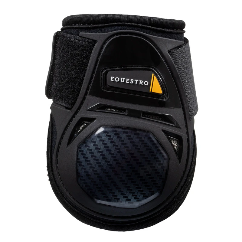 Neoprene fetlock boots hook-and-loop closure