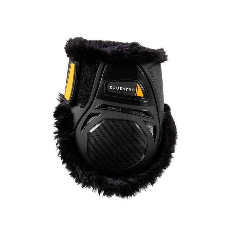 Spider Man fetlock boots with synthetic sheepskin