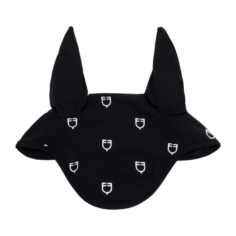 MULTILOGO BLACK LINE EDITION FLY VEIL IN STRETCH MATERIAL