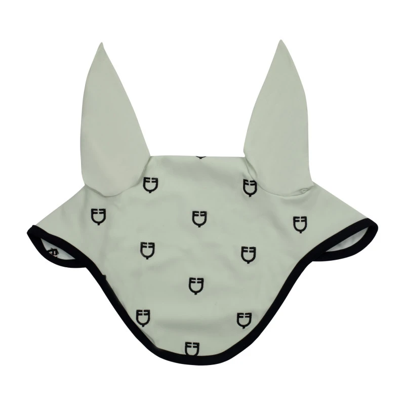 Multilogo Black Line Edition Fliegenhaube aus Stretchmaterial