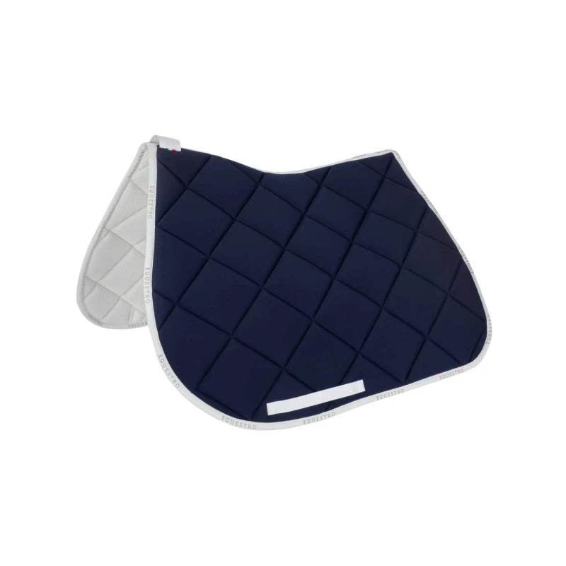 Jumping saddle pad breathable technical fabric