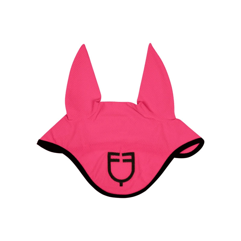 Perforierter Stoff-Fliegenohrenhaube mit Logo