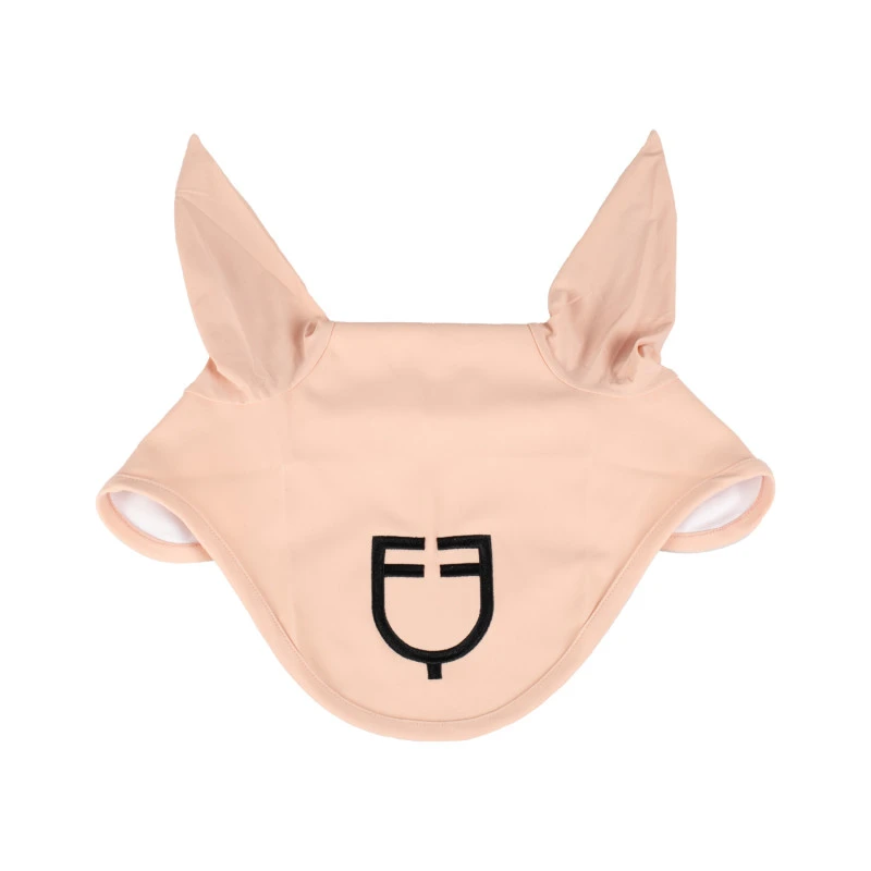 Fly veil stretch technical fabric with logo