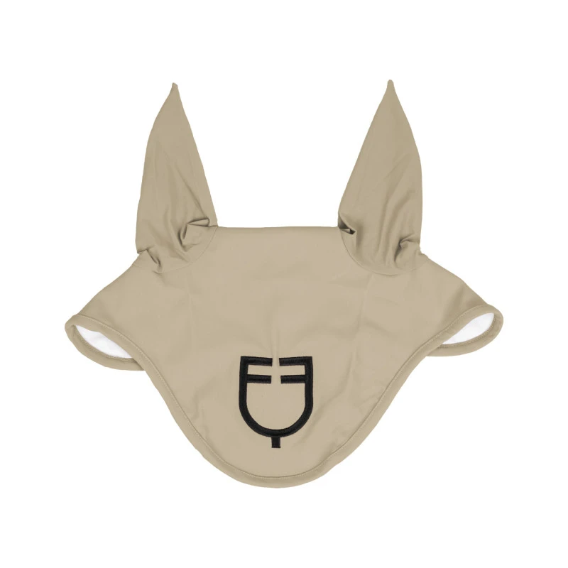 Fly veil stretch technical fabric with logo