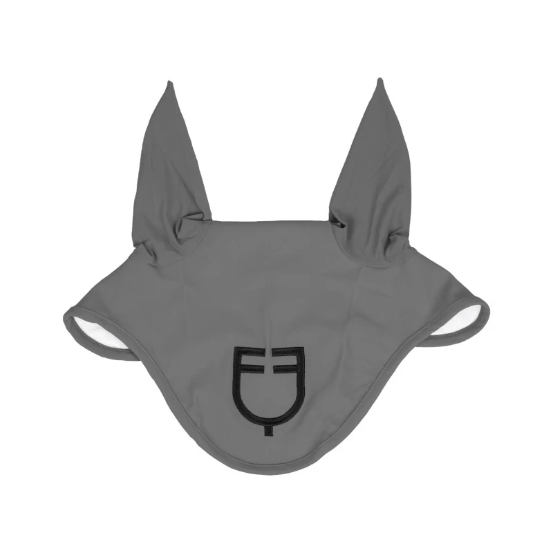 Fly veil stretch technical fabric with logo