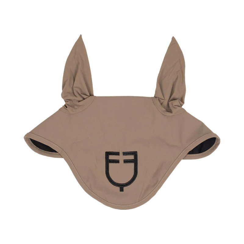 Fly veil stretch technical fabric with logo