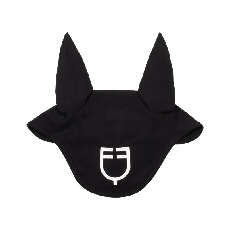 Fly veil stretch technical fabric with logo