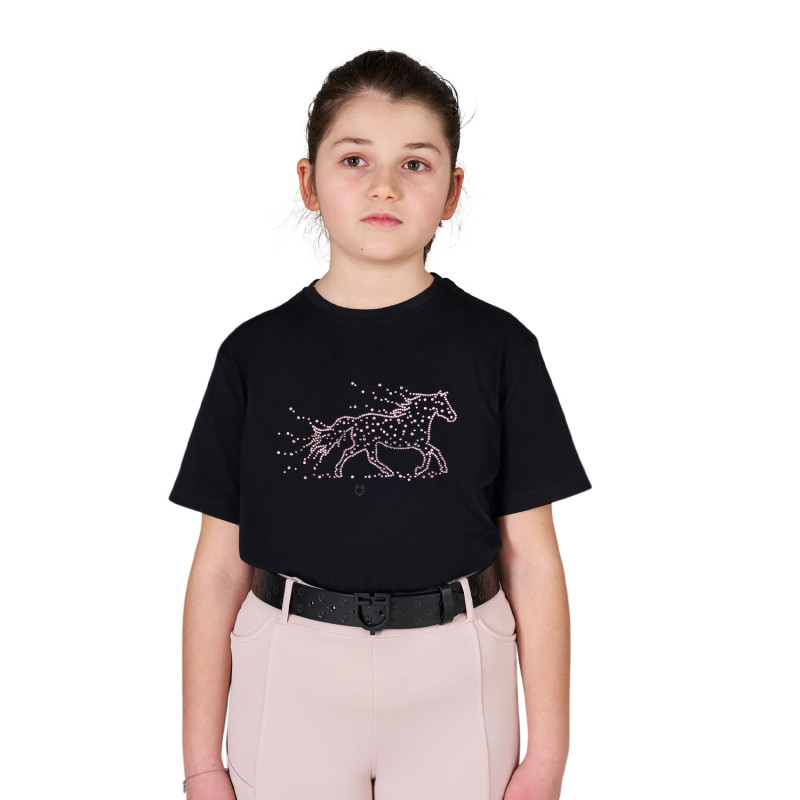 Girls' Stone Horse cotton T-shirt