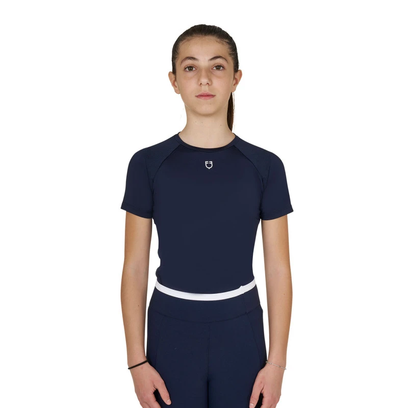 Kinder trainings-T-shirt van technisch materiaal