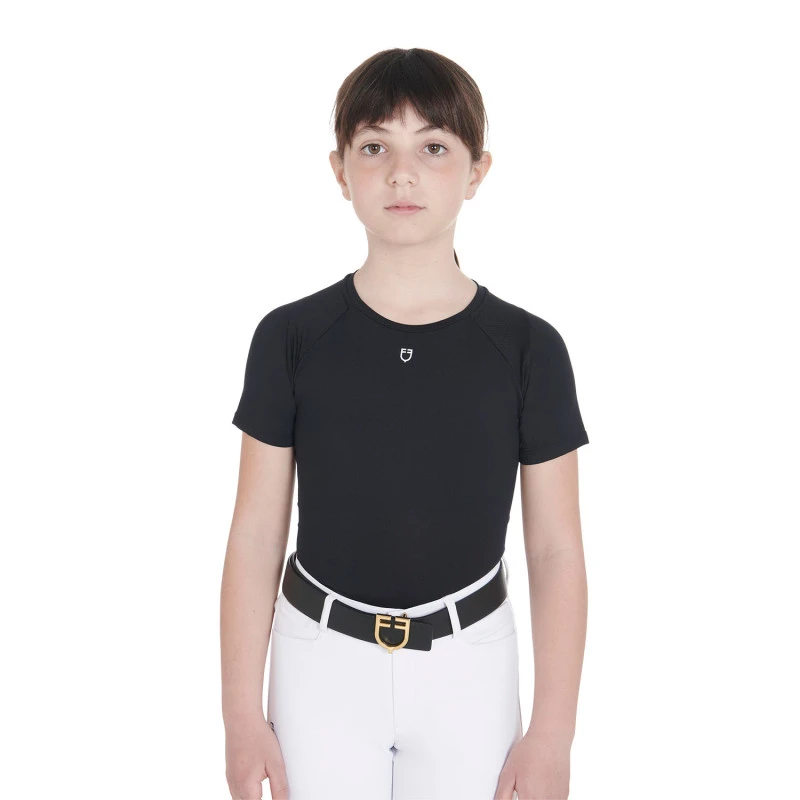 Kinder trainings-T-shirt van technisch materiaal