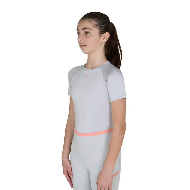 Kinder trainings-T-shirt van technisch materiaal