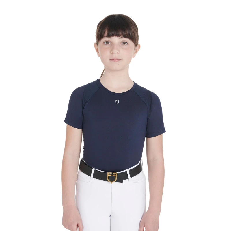 Kinder trainings-T-shirt van technisch materiaal