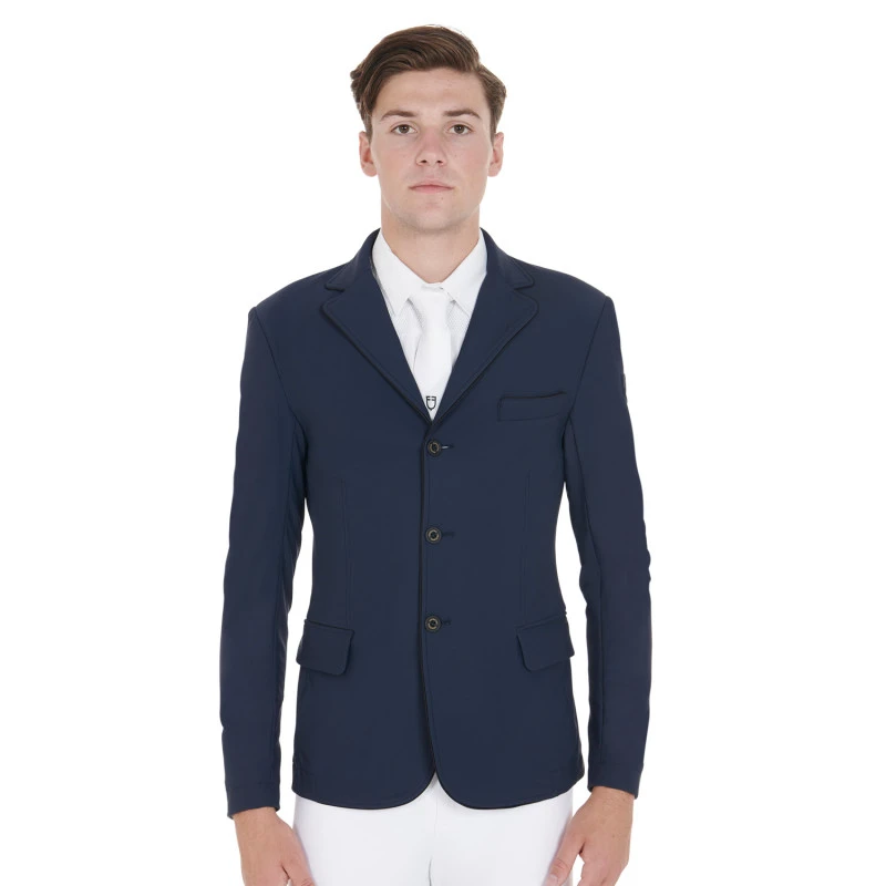 Herren-Wettkampfjacke mit seitlicher Reißverschlusstasche