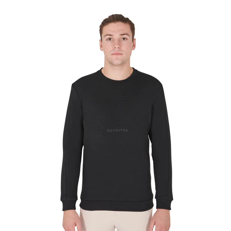 Sudadera de hombre de algodón con logo