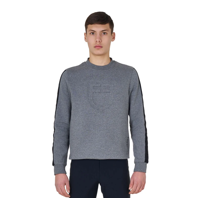 Sudadera de hombre de algodón con logo