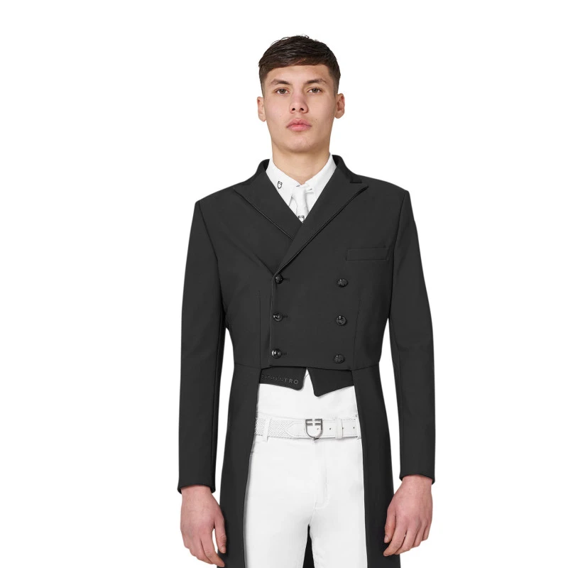 Men's competition dressage tailcoat in technical fabric