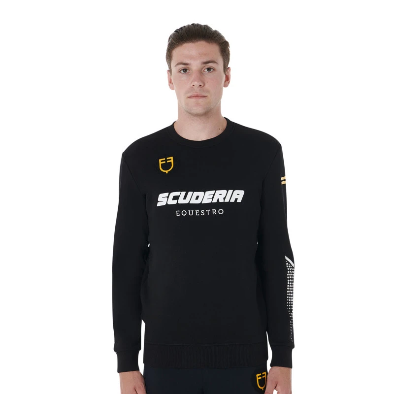 Sudadera de hombre cuello redondo Scuderia Equestro