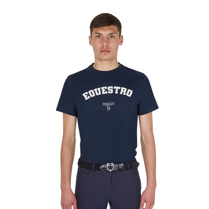 Herren Horse Club Baumwoll-T-Shirt