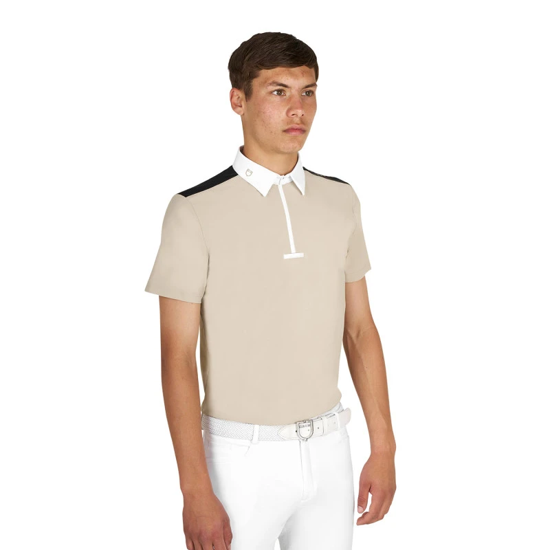 Polo hombre concurso slim fit manga corta